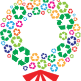 recycling happy holidays