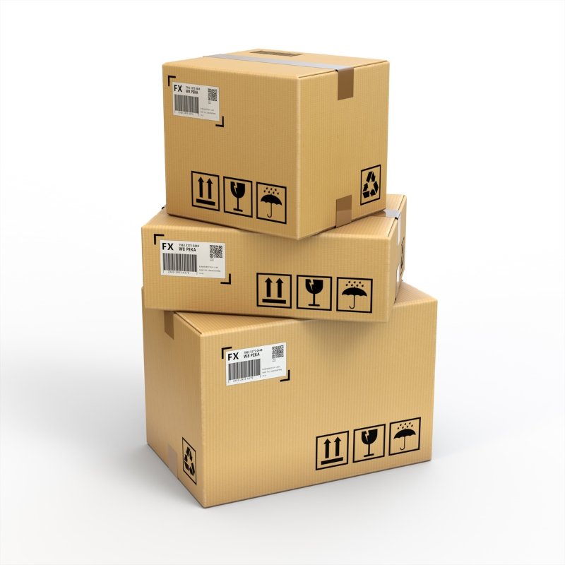 Empaque terciario para distribución